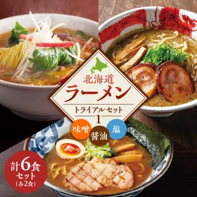 ふるさと納税 札幌市 [VA01] 北海道ラーメン トライアルセット (1)_hs145-088