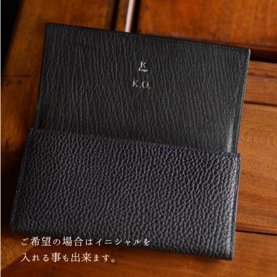 ふるさと納税 鮭川村 フランス・デュプイ社製TOGO(牛革) 手縫い長財布≪ブラウン≫の画像
