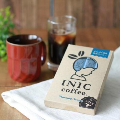 ふるさと納税 名古屋市 カフェオレ スティック INIC coffee モーニングアロマ 12本
