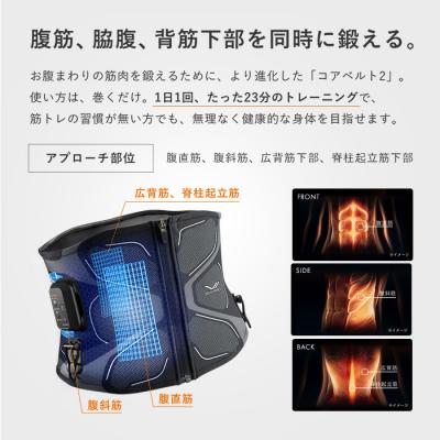 ふるさと納税 名古屋市 SIXPAD Core Belt 2【Mサイズ】 シックスパッド