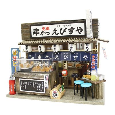 ふるさと納税 池田市 ビリー ナニワの粉もん屋キット ナニワの串カツ屋 ドールハウスキット