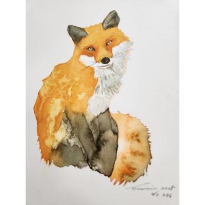 ふるさと納税 横浜市 水彩画作品 No,486の画像