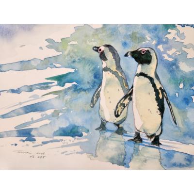 ふるさと納税 横浜市 水彩画作品 No,485の画像