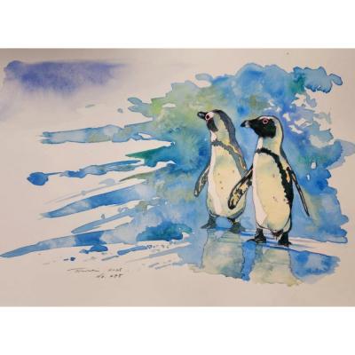 ふるさと納税 横浜市 水彩画作品 No,485の画像