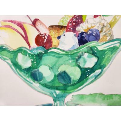 ふるさと納税 横浜市 水彩画作品 No,484の画像