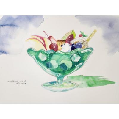 ふるさと納税 横浜市 水彩画作品 No,484の画像