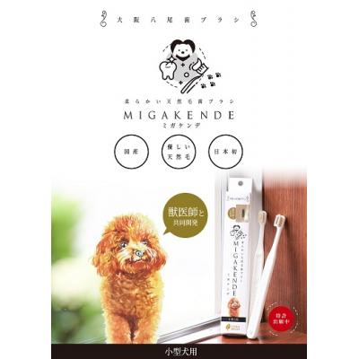 ふるさと納税 八尾市 &lt;柔らかい天然毛歯ブラシ&gt;ミガケンデ 3本セット(A159)