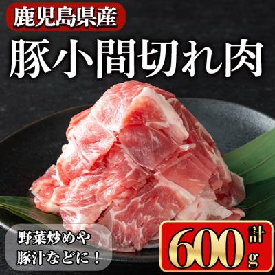 ふるさと納税 曽於市 鹿児島県産豚 小間切れ肉 600g