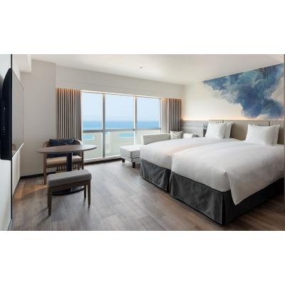 ふるさと納税 読谷村 除外日無&lt;グランドメルキュール沖縄残波岬リゾート&gt;スーペリアツインハイフロア・夕朝食付きペア宿泊券