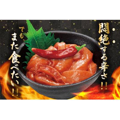 ふるさと納税 気仙沼市 激い辛っぽいか塩辛 130g×5個 仕かける [土地万 20565718]