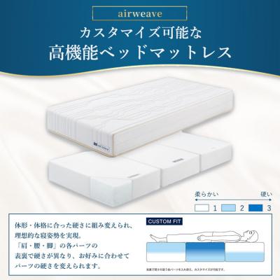 ふるさと納税 幸田町 エアウィーヴ ベッドマットレスS4.0p セミダブルの画像