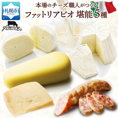 ふるさと納税 札幌市 ファットリアビオ 堪能5種セット_hs324-022