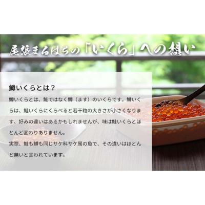 ふるさと納税 名古屋市 いくら 醤油漬け 200g  鱒の卵 尾張まるはちの画像