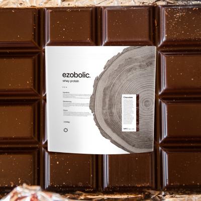 ふるさと納税 下関市 [定期便 3回]チョコレート風味 EZOBOLIC プロテイン 3kg LG303-A