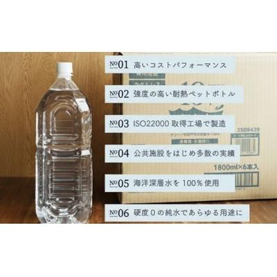 ふるさと納税 室戸市 【ラベルレス】災害・非常時保存用「10年保存水」 (10年保存可能)400ml×240本セットの画像