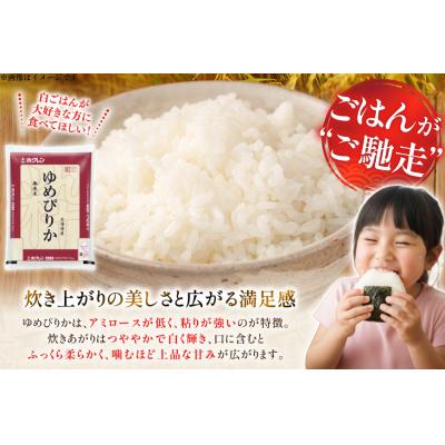 ふるさと納税 砂川市 米 令和7年 北海道産 ゆめぴりか 無洗米 5kg 3回