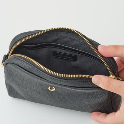 ふるさと納税 砂川市 SOMES AT-70 ポシェット ブラック [ソメスサドル