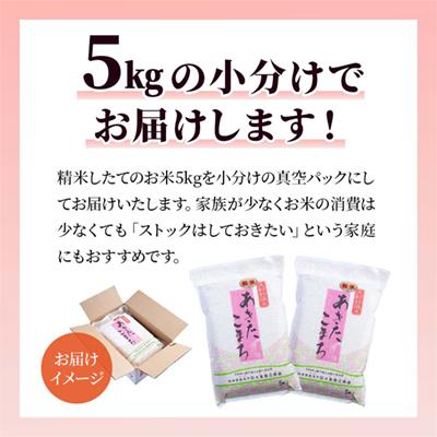 ふるさと納税 鹿角市 R7年産 あきたこまち 精米20kg【大里恒三商店】の画像