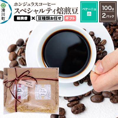 ふるさと納税 滑川町 ホンジュラスコーヒー ギフト[ペケーニョ]粗挽き 豆種類お任せ|19_pun-040201cg