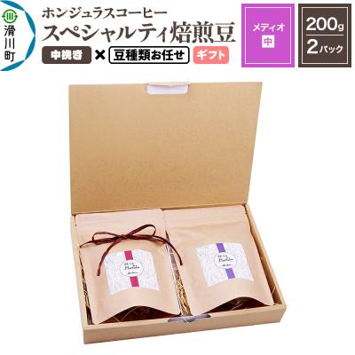 ふるさと納税 滑川町 ホンジュラスコーヒー ギフト[メディオ]中挽き 豆種類お任せ|19_pun-050201bg
