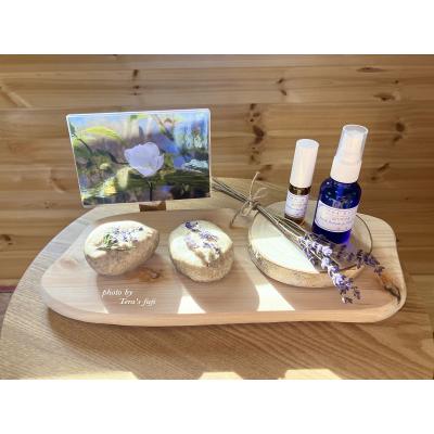 ふるさと納税 富士宮市 富士山に育まれた植物のフラワーセラピー付 バスソルト&amp;石けん作り体験 TERA'S FUJI