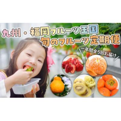 ふるさと納税 新宮町 [人気]九州・福岡フルーツ王国.旬のフルーツ定期便Jセット[あまおう][秋王][甘うぃ]