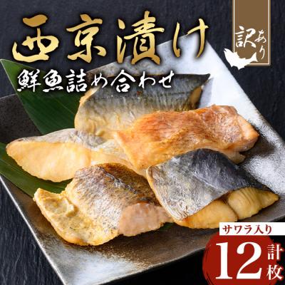 ふるさと納税 曽於市 [訳あり]鮮魚西京漬け(4種×3枚/約720g)