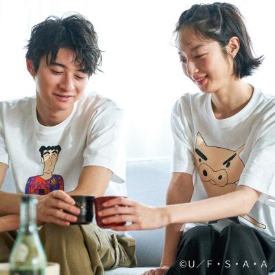 ふるさと納税 湯沢市 クレヨンしんちゃん 川連漆器カップ 雪柄 黒・赤セット[O16701]の画像