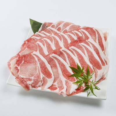 ふるさと納税 筑前町 あさくら豚米 ロース1Kg