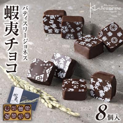 ふるさと納税 札幌市 パティスリージョネス [蝦夷チョコ(8個入)]_hs145-164