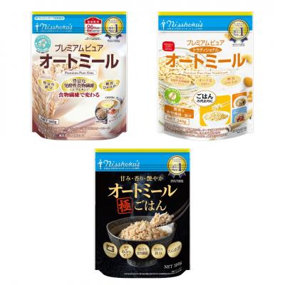 ふるさと納税 由仁町 日食 オートミール 食べ方バラエティ3種セット[A40]