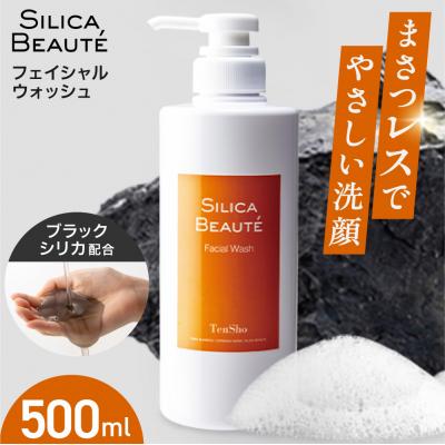 ふるさと納税 札幌市 シリカボーテ フェイシャルウォッシュ 500mL_hs523-002