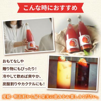 ふるさと納税 西予市 \u003cブラッドオレンジジュース 720ml 6本セット\u003e渡江　愛媛　えひめ　ジュース_2