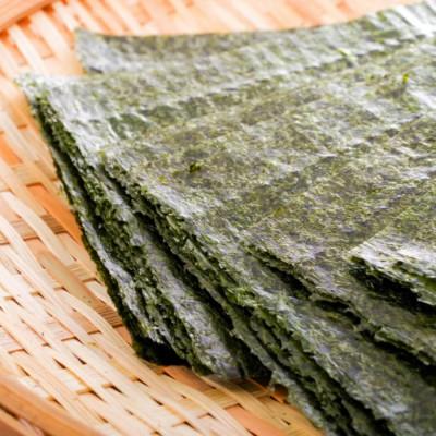 ふるさと納税 筑前町 初摘み新海苔 焼海苔10袋仕かける 全形5枚×10袋 有り明け方のり(筑前町)