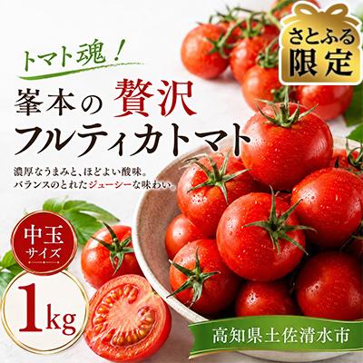 ふるさと納税 土佐清水市 [さとふる限定]訳あり フルティカトマト 1kg 11月より発送[R01409-1]