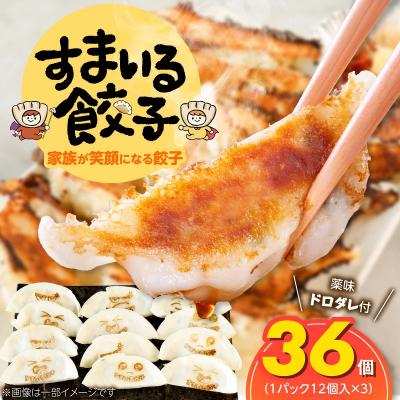 ふるさと納税 碧南市 ≪家族が笑顔になる餃子≫『すまいる餃子』 36個 餃子 ぎょうざ 三河ポーク