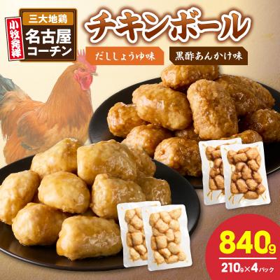 ふるさと納税 小牧市 名古屋コーチン入りチキンボール[001T13]
