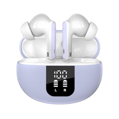 ふるさと納税 名古屋市 [パープル]完全ワイヤレスイヤホン TWSイヤホン Bluetooth5.4 カナル型