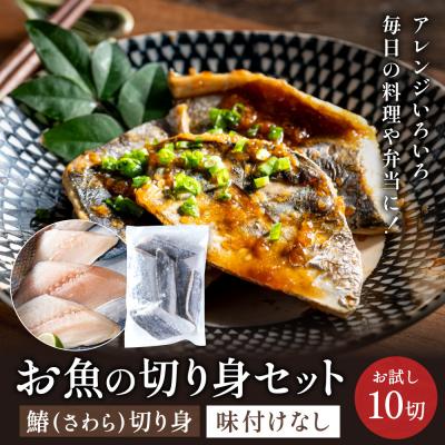 ふるさと納税 関市 さわら 切り身 50gx10切れ 学校給食馴染みのお魚/サワラ 鰆 お試し 冷凍 簡単 弁当 おかず