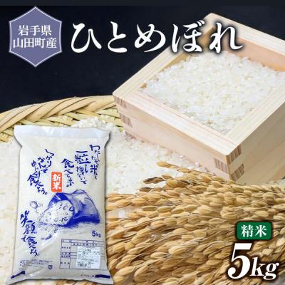 ふるさと納税 山田町 令和7年産 三陸山田産 米 ひとめぼれ 5kg
