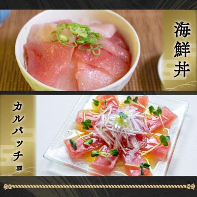 ふるさと納税 浜松市 【毎月定期便】 トロビンチョウマグロ切り落とし(250g×4 計1kg)全12回_3