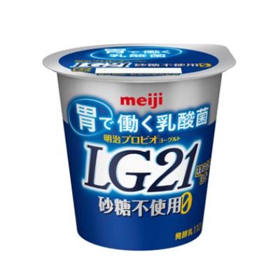 ふるさと納税 守谷市 [毎月定期便]LG21ヨーグルト砂糖不使用 24個全3回