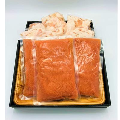 ふるさと納税 太宰府市 【毎月定期便】訳あり!博多明太もつ鍋セット 10人前 2400g(太宰府市)全6回の画像