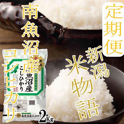 ふるさと納税 南魚沼市 【発送月固定定期便】【米物語●2Kg】南魚沼産コシヒカリ全9回_3