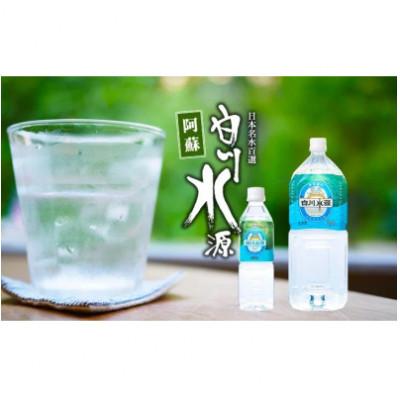 ふるさと納税 南阿蘇村 [毎月定期便]白川水源ミネラルウォーター2L 6本入り/2ケース全12回