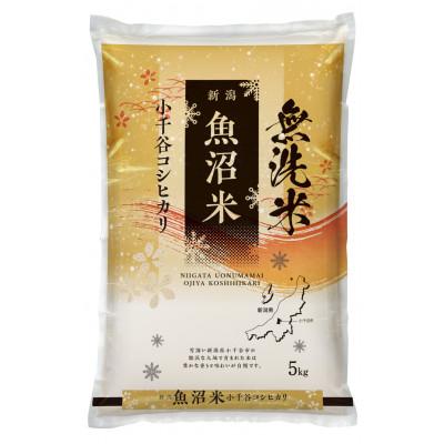 ふるさと納税 小千谷市 [毎月定期便][頒布会]無洗米 雪室貯蔵魚沼産コシヒカリ5kg全6回