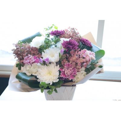 ふるさと納税 筑西市 【毎月定期便】仏花申し合わせ/S大きさ〜花立て不必要!届いてそのまま飾れます全6回