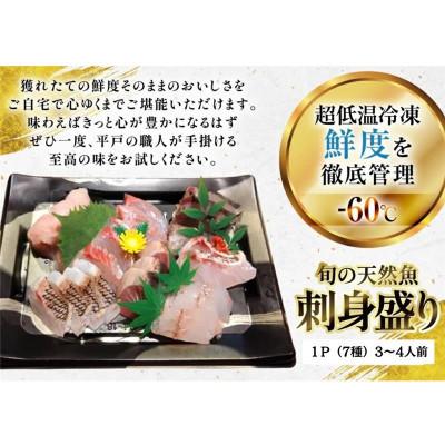 ふるさと納税 平戸市 【毎月定期便】平戸産!旬の天然魚の刺身盛り 7種 3〜4人前ミシュランガイド長崎2019掲載店全6回_3