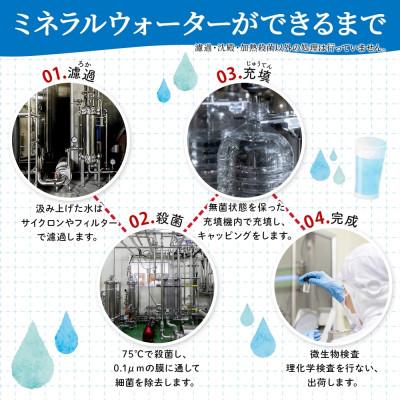 ふるさと納税 塩尻市 ラベルレスでエコなミネラルウォーター 信州たのめの里の水500mlPET×120本【複数個口で配送】の画像