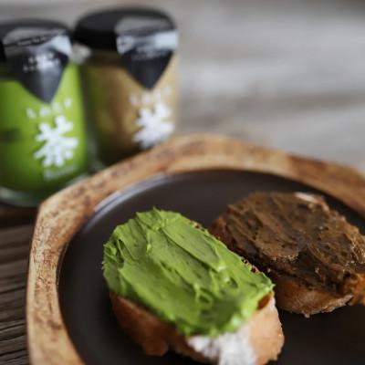 ふるさと納税 大村市 【毎月定期便】ちわたや茶バター 100g 2種 抹茶 2本 焙じ茶 2本 計4本(大村市)全3回_1